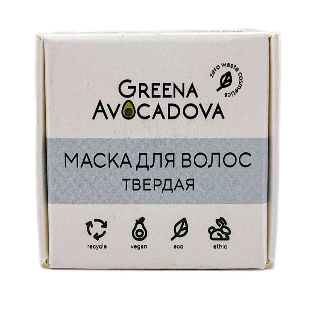 Маска твердая для волос 1 шт