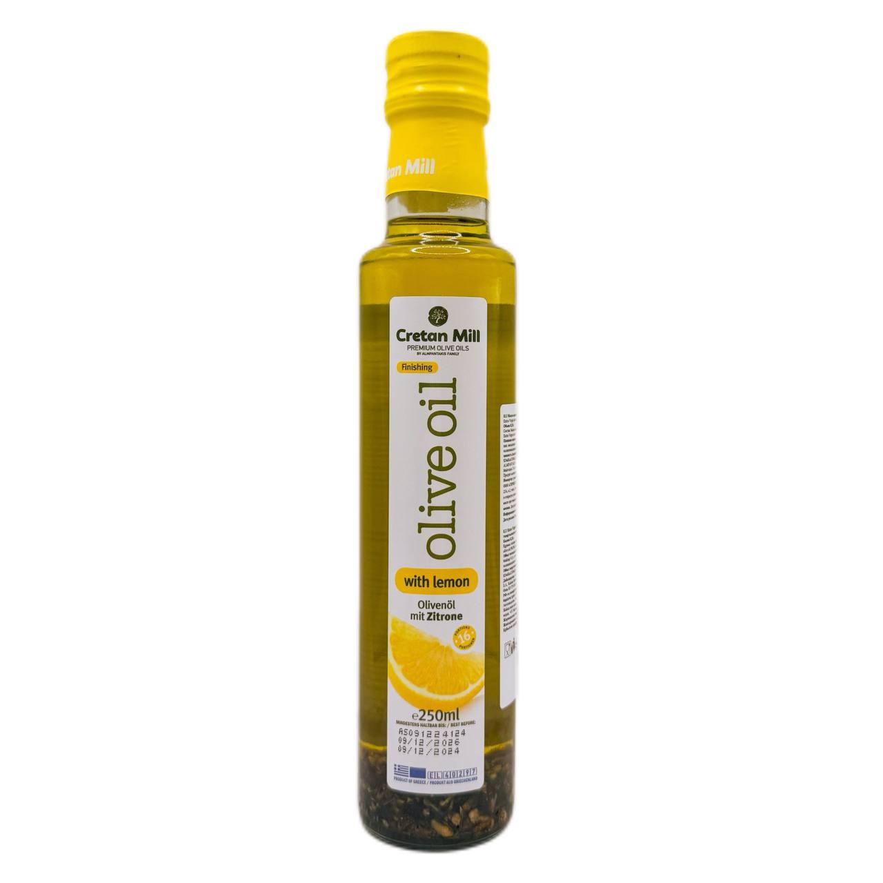 Оливковое масло с лимоном Cretan Olive Mill, 250мл