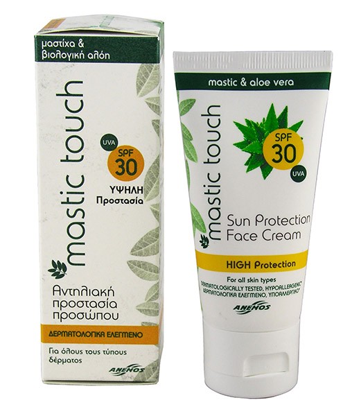 Солнцезащитный крем для лица SPF30 Mastic Touch, 50мл