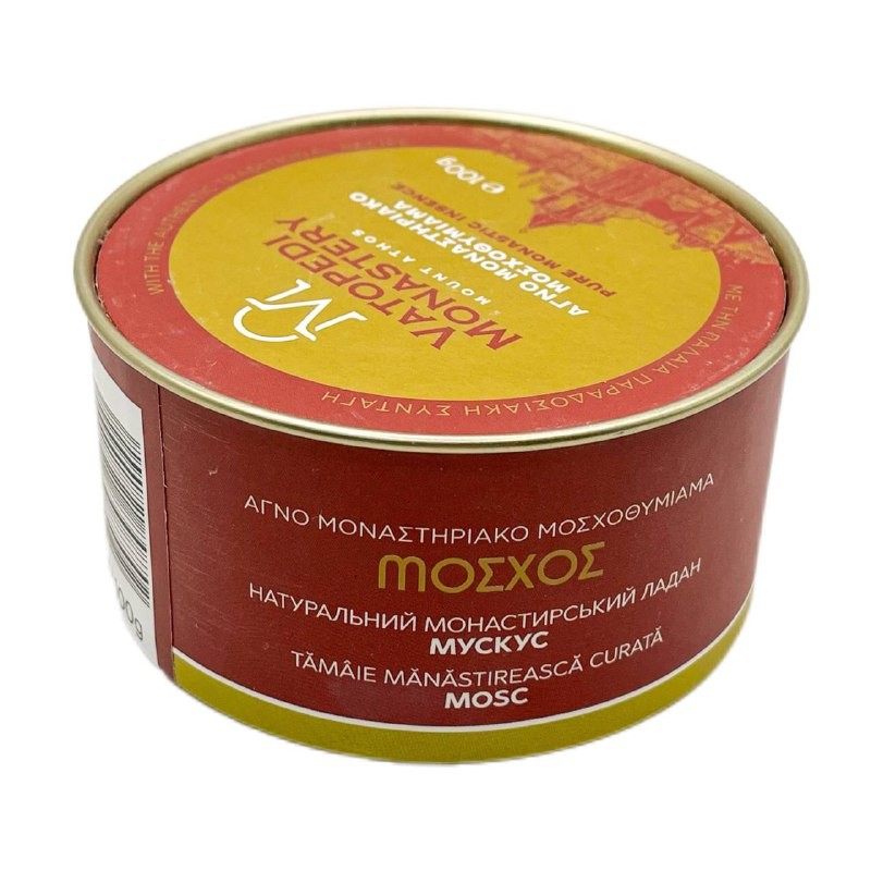 Ладан Ватопедский, аромат "Мускус", Греция, карт.короб, 100г