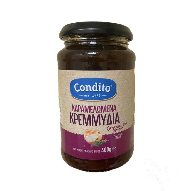 СОУС ЛУКОВЫЙ С КАРАМЕЛЬЮ CONDITO, СТ.БАНКА, 400Г