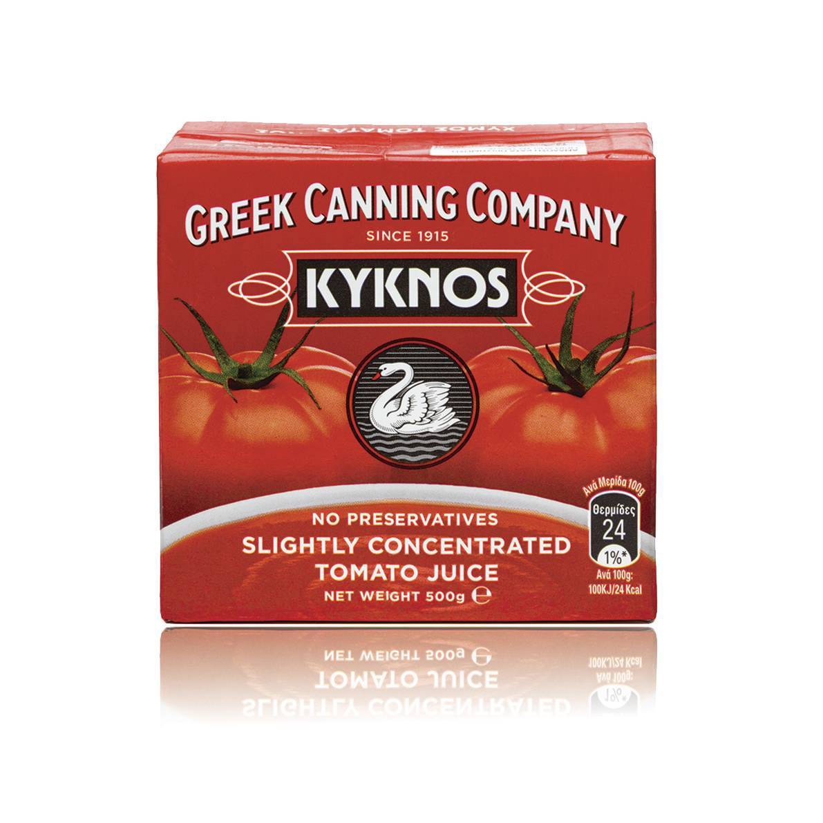 Томаты протертые в собственном соку (ПАССАТА) KYKNOS 500 г