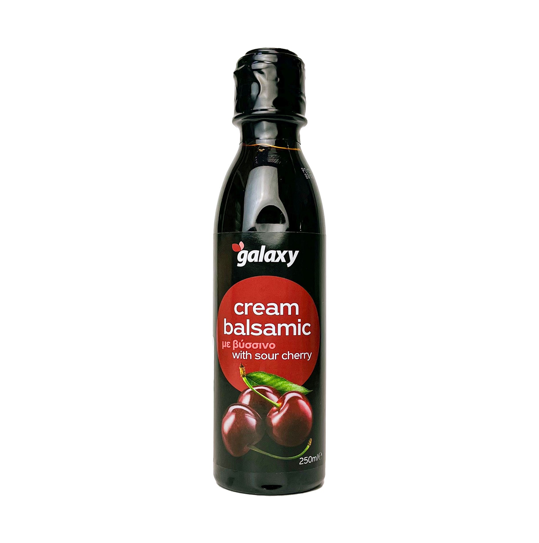 БАЛЬЗАМИЧЕСКИЙ КРЕМ С ВИШНЕЙ GALAXY, ГРЕЦИЯ, ПЛ.БУТ., 250МЛ